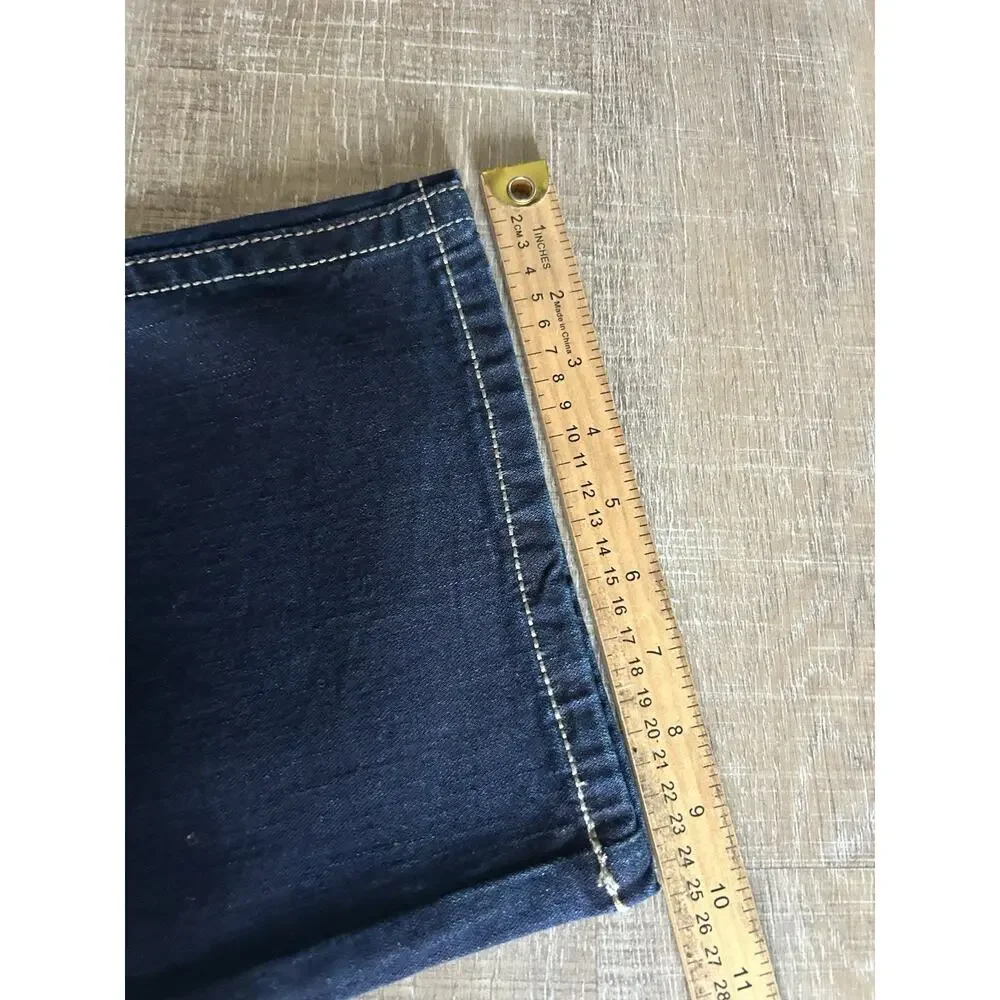 Wrangler 20X No 44 Slim Straight Jeans Mens 42x32 NWT Stretch Western Dark Wash